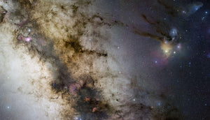 Milky Way Galaxy Art Print: High Resolution Space Poster