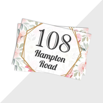 Personalised Wheelie Bin Street Name House Address Wheelie Dustbin Sticker