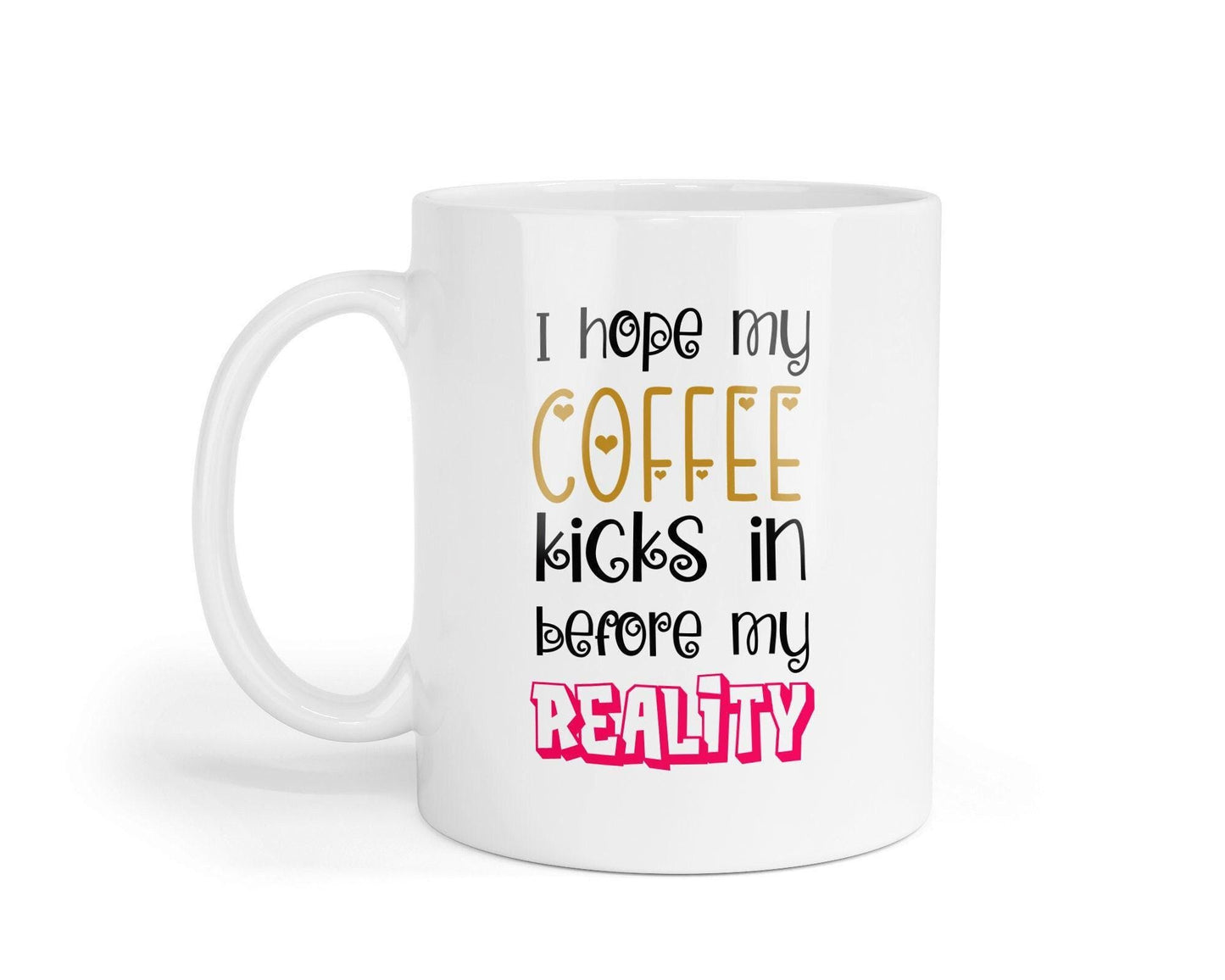 Funny Coffee Mug & Coaster Set: Novelty Office Gift