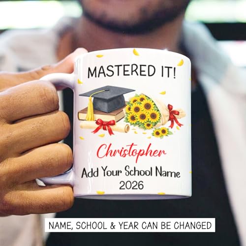 Personalized Mastered It Accent with Name | Customised Coffee Mug | 11 OZ