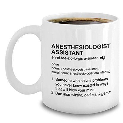 Anesthesiologist Assistant Anesthesiology | Ceramic Coffee Mug | 11 OZ