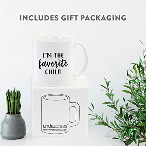 Funny Brother Sister Gift I m The Favorite | Ceramic Coffee Mug | 11 OZ