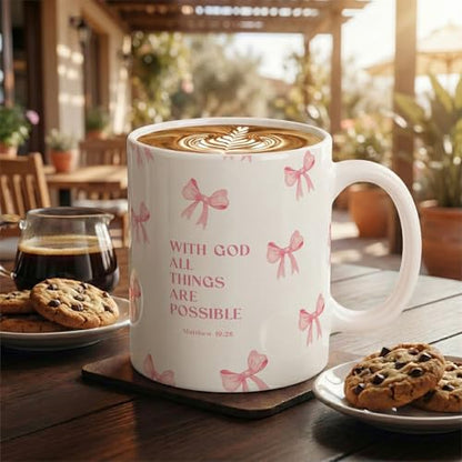 Christian Gifts for Women Inspiration Graduate | Ceramic Coffee Mug | 11 OZ