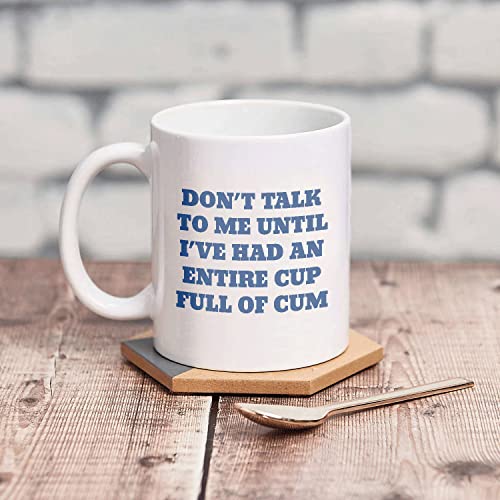 Don t Talk To Me Until I ve Had An Entire Full | Ceramic Coffee Mug | 11 OZ
