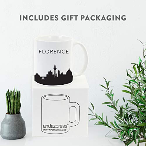 Tourist Travel Souvenir Gift Florence Italy | Ceramic Coffee Mug | 11 OZ