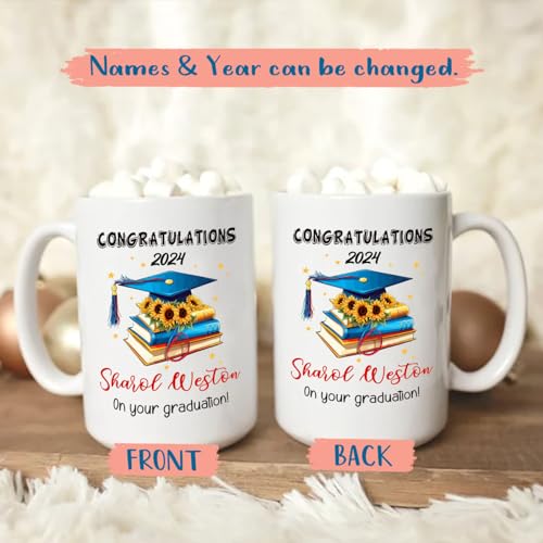 Congratulations On Your Graduation | Customised Coffee Mug | 11 OZ