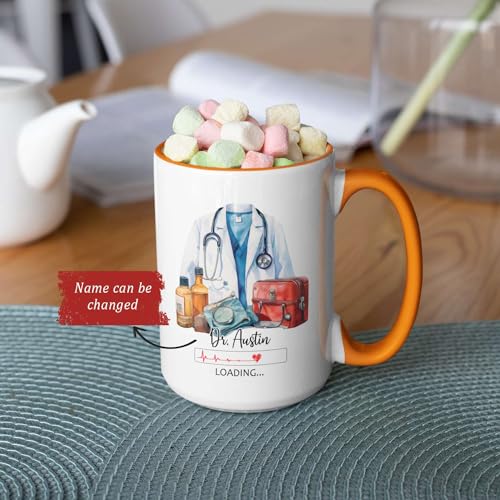 Personalized For Future Doctors Custom Name | Customised Coffee Mug | 11 OZ