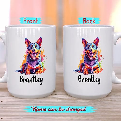 Australian Cattle Dog Gift For Men Women | Customised Coffee Mug | 11 OZ