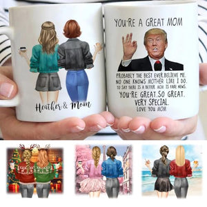 Personalized Mom Gift Mothers Day Trump 11 | Customised Coffee Mug | 11 OZ
