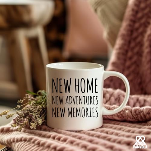 New Home Adventures Memories Moving Gift For | Ceramic Coffee Mug | 11 OZ