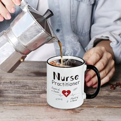 Nurse Gifts for Women Practitioner Graduation | Ceramic Coffee Mug | 11 OZ