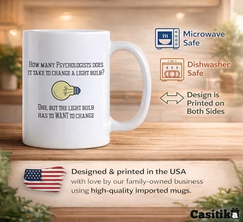 Psychology Gifts Psychologist Funny | Ceramic Coffee Mug | 11 OZ