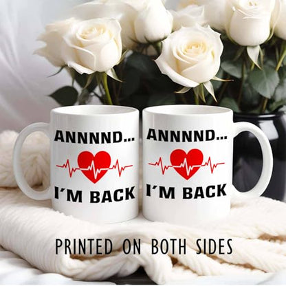 I m Back Recovery Gifts For Women Man After | Ceramic Coffee Mug | 11 OZ