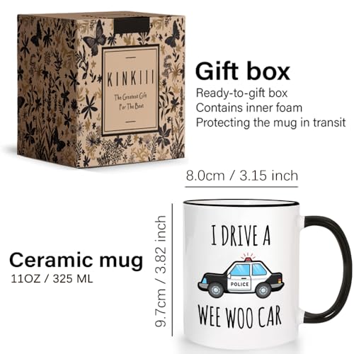 Funny Police Officer Gifts for Men Women I | Ceramic Coffee Mug | 11 OZ