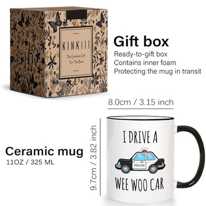 Funny Police Officer Gifts for Men Women I | Ceramic Coffee Mug | 11 OZ