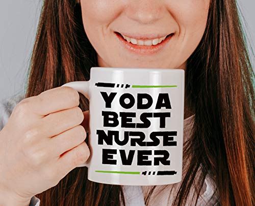 Yo Da Best Nurse Funny Gifts Gift Ideas for | Ceramic Coffee Mug | 11 OZ