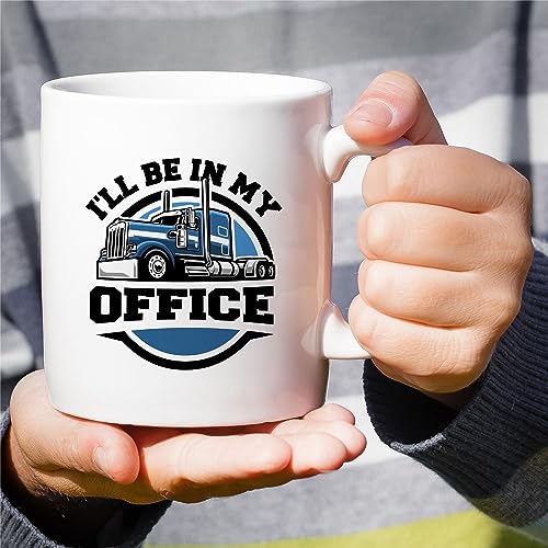 Funny Truck Driver Gift Trucker Office Sarcasm | Ceramic Coffee Mug | 11 OZ