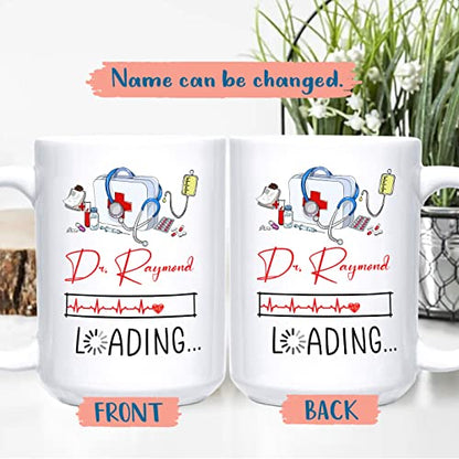 Personalized Doctor Loading Gifts For Men | Customised Coffee Mug | 11 OZ