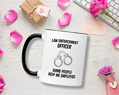 Law Enforcement Gifts for Men and Women Police | Ceramic Coffee Mug | 11 OZ