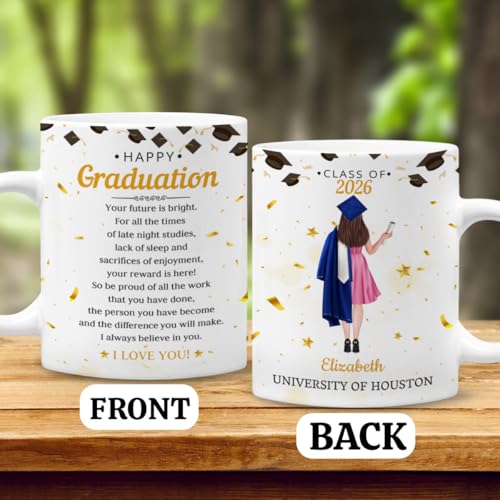 winorax Graduation Gifts Class of 2024 | Customised Coffee Mug | 11 OZ