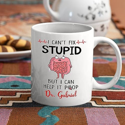 Personalized Gastroenterologists I Fix | Customised Coffee Mug | 11 OZ