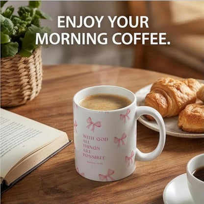 Christian Gifts for Women Inspiration Graduate | Ceramic Coffee Mug | 11 OZ