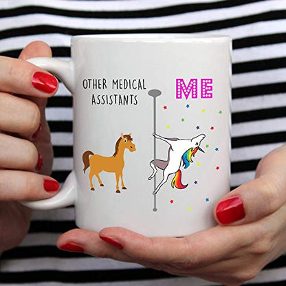 Medical Assistant Unicorn For Graduation Gifts | Ceramic Coffee Mug | 11 OZ