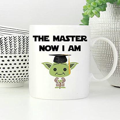 Suchmugs Masters Degree The Master Now I Funny | Ceramic Coffee Mug | 11 OZ