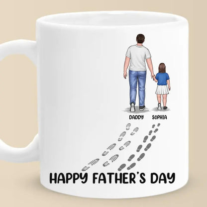 Happy Father s Day Gift Family Personalized | Customised Coffee Mug | 11 OZ