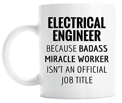 Gift for Electrical Engineer Funny Graduation | Ceramic Coffee Mug | 11 OZ