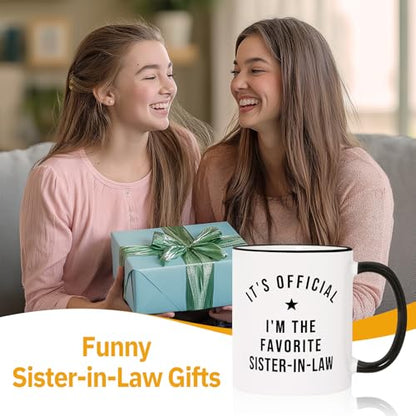 Mothers Day Gifts for Sister in Law Favorite | Ceramic Coffee Mug | 11 OZ