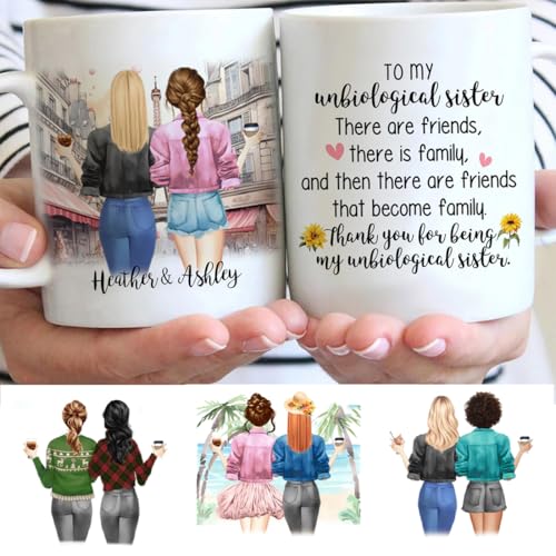 Personalized Best Friend Birthday Gifts for | Customised Coffee Mug | 11 OZ