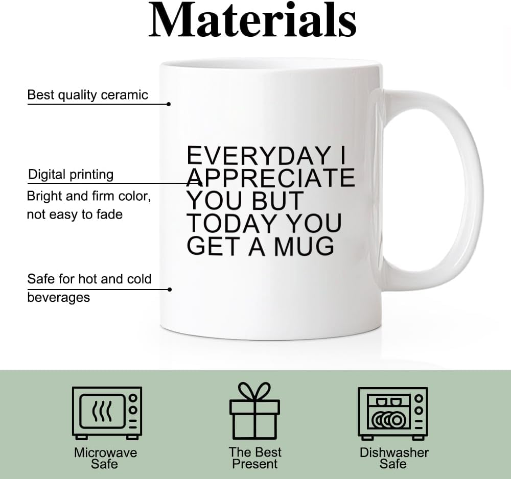 Perfect Father's Day for Dad | Ceramic Coffee Mug | Father's Day Gift | Stylish Printed Design | Tea & Coffee Cup | 11oz