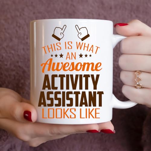 Awesome Activity Assistant This Is What an | Ceramic Coffee Mug | 11 OZ