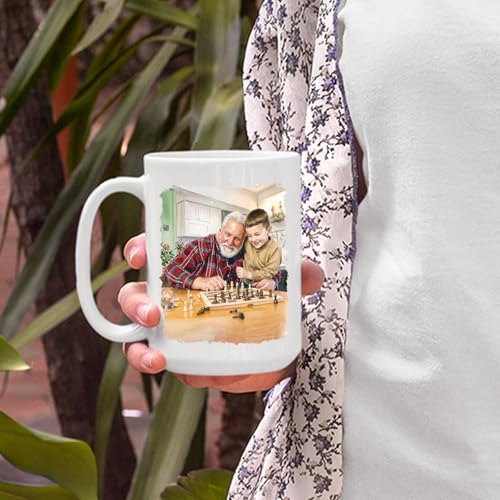 Personalized Transform Your Photos Into Art | Customised Coffee Mug | 11 OZ