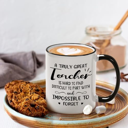 YHRJWN Teacher Appreciation Gifts for Women | Ceramic Coffee Mug | 11 OZ