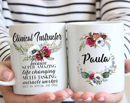 Personalized Clinical Instructor Miracle | Customised Coffee Mug | 11 OZ