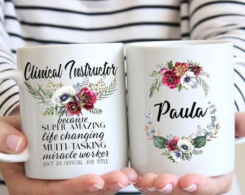Personalized Clinical Instructor Miracle | Customised Coffee Mug | 11 OZ
