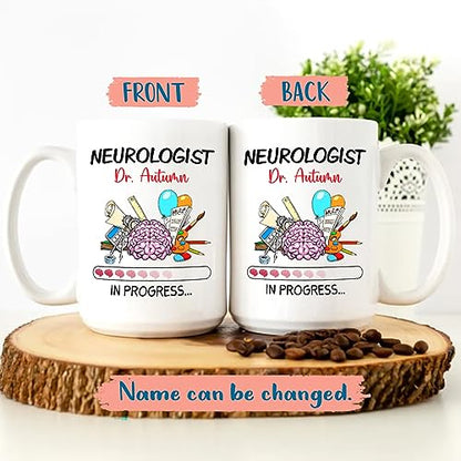 Personalized Neurology Neurologist In | Customised Coffee Mug | 11 OZ