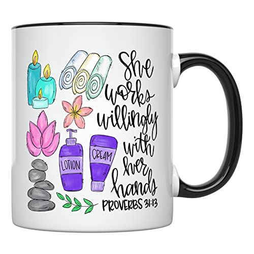Massage Therapist for Women Gifts and | Ceramic Coffee Mug | 11 OZ