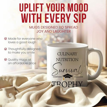 Culinary Nutrition Graduation Arts Food | Ceramic Coffee Mug | 11 OZ