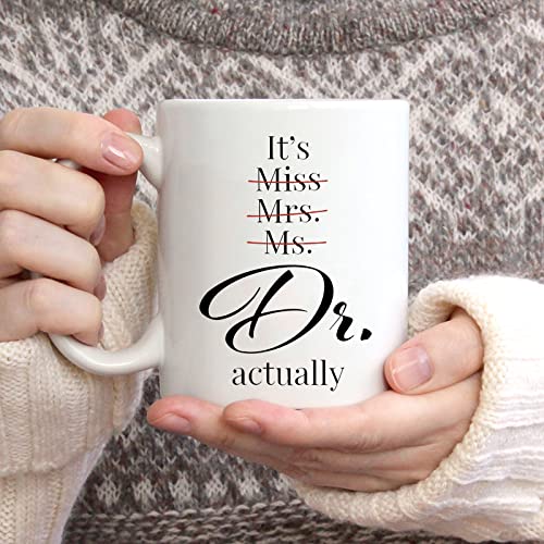 Shqiueos Funny Doctor Gifts for Women It s Dr | Ceramic Coffee Mug | 11 OZ