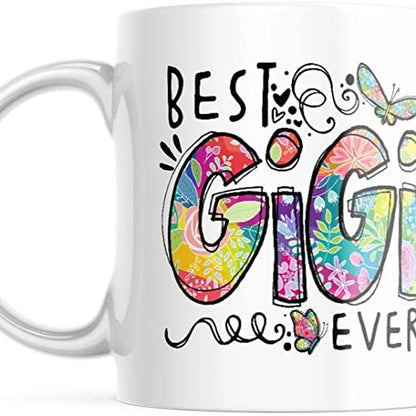 Best GiGi Ever- Cute For GMA M859 | Ceramic Coffee Mug | 11 OZ