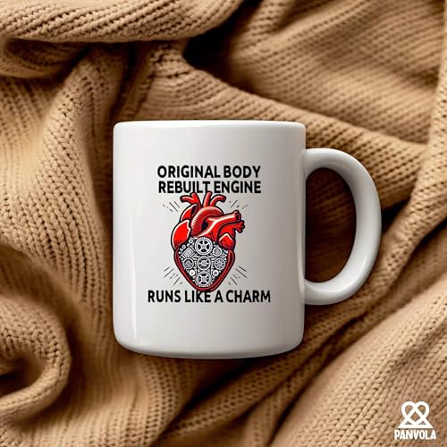 Original Body Rebuilt Engine Recovery Gifts | Ceramic Coffee Mug | 11 OZ