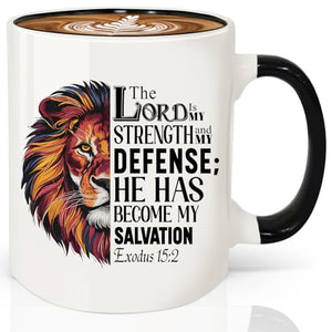 Christian Gifts for Men Religious Funny | Ceramic Coffee Mug | 11 OZ