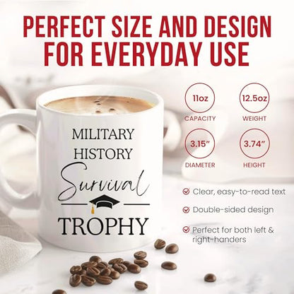 Military History Graduation War Studies | Ceramic Coffee Mug | 11 OZ