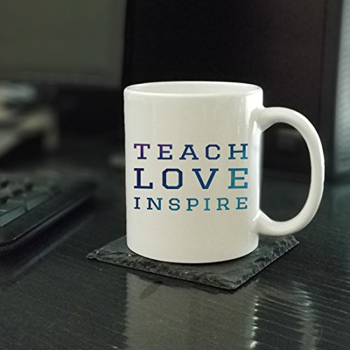 Teacher s Gift Teach Love Inspire 1-Pack Coach | Ceramic Coffee Mug | 11 OZ