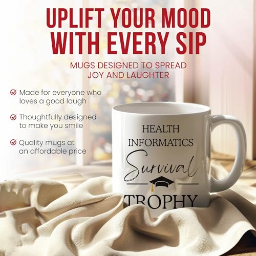 Health Informatics Graduation Data Analyst | Ceramic Coffee Mug | 11 OZ