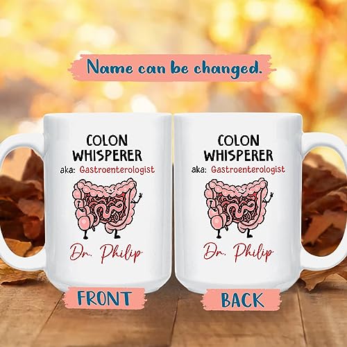 Personalized Gastroenterology Colon | Customised Coffee Mug | 11 OZ