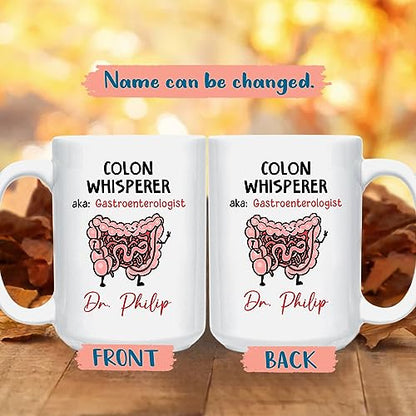 Personalized Gastroenterology Colon | Customised Coffee Mug | 11 OZ